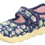 Superfit Blue/Multicoloured Babies BUBBLE - Slipper with Velcro Fastener Z6Z862