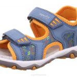 Superfit Blue/Orange Toddlers MIKE 3.0 - Sandal with Velcro Fastener Z6Z8647