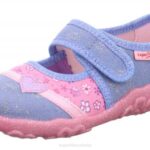 Superfit Blue/Pink Babies BONNY - Slipper with Velcro Fastener Z6Z8131