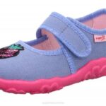 Superfit Blue/Pink Babies BONNY - Slipper with Velcro Fastener Z6Z855