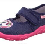 Superfit Blue/Pink Babies BONNY - Slipper with Velcro Fastener Z6Z859
