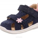 Superfit Blue/Pink Babies BUMBLEBEE - Sandal with Velcro Fastener Z6Z8176