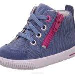 Superfit Blue/Pink Babies MOPPY - Sneakers low with Zip Z6Z8425