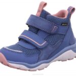 Superfit Blue/Pink Toddlers SPORT5 - Sneakers high with Velcro Fastener Z6Z8836