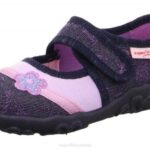Superfit Blue/Purple Babies BONNY - Slipper with Velcro Fastener Z6Z8108