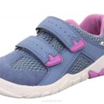 Superfit Blue/Purple Babies TRACE - Sneakers low with Velcro Fastener Z6Z8547