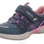 Superfit Blue/Purple Toddlers STORM - Sneakers low with Velcro Fastener Z6Z8788