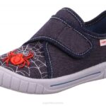 Superfit Blue/Red Babies BILL - Slipper with Velcro Fastener Z6Z887