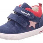 Superfit Blue/Red Babies MOPPY - Sneakers low with Velcro Fastener Z6Z8309