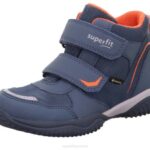 Superfit Blue/Red Toddlers STORM - Sneakers high with Velcro Fastener Z6Z8849
