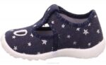 Superfit Blue/Silver Babies SPOTTY - Slipper with Velcro Fastener Z6Z845 - Image 2