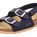 Superfit Blue Toddlers FUSSBETTPANTOFFEL - Sandal with Buckle Z6Z8582