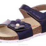 Superfit Blue Toddlers FUSSBETTPANTOFFEL - Sandal with Velcro Fastener Z6Z8634