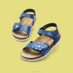 Superfit Blue Toddlers FUSSBETTPANTOFFEL - Sandal with Velcro Fastener Z6Z8634 - Image 6