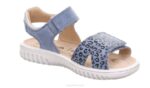 Superfit Blue Toddlers SPARKLE - Sandal with Velcro Fastener Z6Z8678 - Image 4