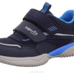 Superfit Blue Toddlers STORM - Sneakers low with Velcro Fastener Z6Z8817