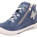 Superfit Blue Toddlers TENSY - Sneakers high with Zip Z6Z8779