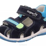 Superfit Blue/Turquoise Babies FREDDY - Sandal with Velcro Fastener Z6Z8211