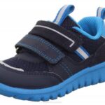 Superfit Blue/Turquoise Babies SPORT7 MINI - Sneakers low with Velcro Fastener Z6Z8320