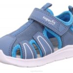 Superfit Blue/Turquoise Babies WAVE - Sandal with Velcro Fastener Z6Z8175
