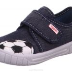 Superfit Blue/White Babies BILL - Slipper with Velcro Fastener Z6Z814