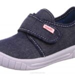 Superfit Blue/White Babies BILL - Slipper with Velcro Fastener Z6Z848