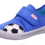 Superfit Blue/White Babies BILL - Slipper with Velcro Fastener Z6Z896