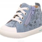 Superfit Blue/White Babies MOPPY - Sneakers low with Zip Z6Z8255