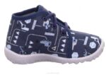 Superfit Blue/White Babies SPOTTY - Slipper with Lacing Z6Z851 - Image 2