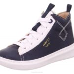 Superfit Blue/White Toddlers COSMO - Sneakers high with Lacing Z6Z8777