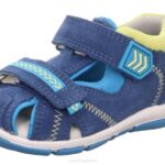 Superfit Blue/Yellow Babies FREDDY - Sandal with Velcro Fastener Z6Z8234