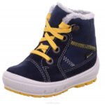 Superfit Blue/Yellow Babies GROOVY - Boot with Lacing Z6Z8486
