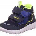 Superfit Blue/Yellow Babies SPORT7 MINI - Sneakers high with Velcro Fastener Z6Z8323