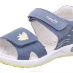 Superfit Blue/Yellow Toddlers EMILY - Sandal with Velcro Fastener Z6Z8666
