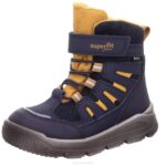 Superfit Blue/Yellow Toddlers MARS - Boot with Velcro Fastener Z6Z8739