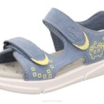 Superfit Blue/Yellow Toddlers PIXIE - Sandal with Velcro Fastener Z6Z8650