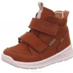 Superfit Brown/Beige Babies BREEZE - Sneakers high with Velcro Fastener Z6Z8405