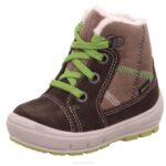 Superfit Brown/Green Babies GROOVY - Boot with Lacing Z6Z8463