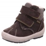 Superfit Brown/Grey Babies GROOVY - Boot with Velcro Fastener Z6Z8470