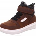 Superfit Brown Toddlers COSMO - Sneakers high with Velcro Fastener Z6Z8855