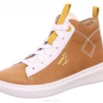 Superfit Brown/White Toddlers COSMO - Sneakers high with Lacing Z6Z8787