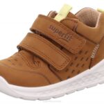 Superfit Brown/Yellow Babies BREEZE - Sneakers low with Velcro Fastener Z6Z8318