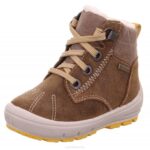 Superfit Brown/Yellow Babies GROOVY - Boot with Lacing Z6Z8464
