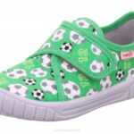 Superfit Green Babies BILL - Slipper with Velcro Fastener Z6Z8161