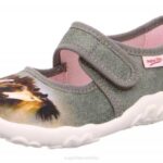 Superfit Green Babies BONNY - Slipper with Velcro Fastener Z6Z890