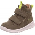 Superfit Green Babies BREEZE - Sneakers high with Velcro Fastener Z6Z8417