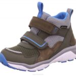 Superfit Green/Light Blue Babies SPORT5 - Sneakers high with Velcro Fastener Z6Z8387