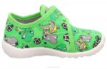 Superfit Green/Multicoloured Babies SPOTTY - Slipper with Velcro Fastener Z6Z865 - Image 2