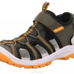 Superfit Green/Orange Toddlers TORNADO LIGHT - Sandal with Velcro Fastener Z6Z8617