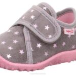 Superfit Grey Babies SPOTTY - Slipper with Velcro Fastener Z6Z8109